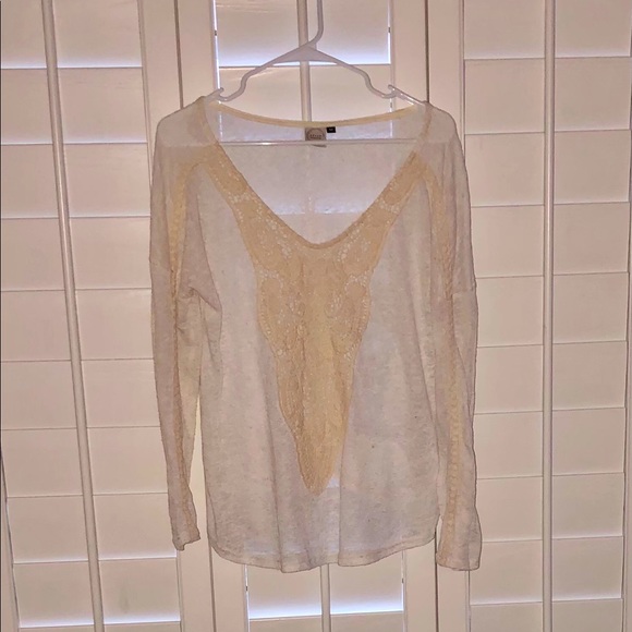 Dream Investor Tops - Sheer Long Sleeved Top